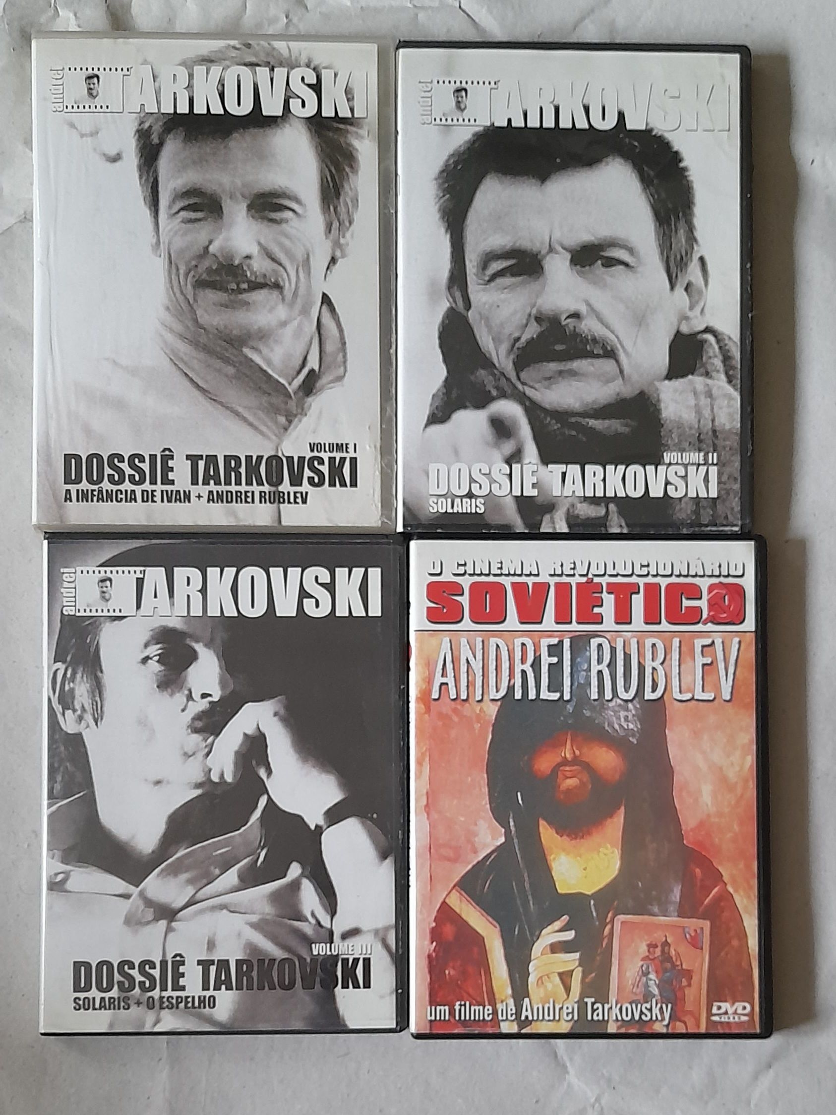 Andrei Tarkovski dosierra + Andrei Rubliev filma irudia - iragarkilaburrak.eus