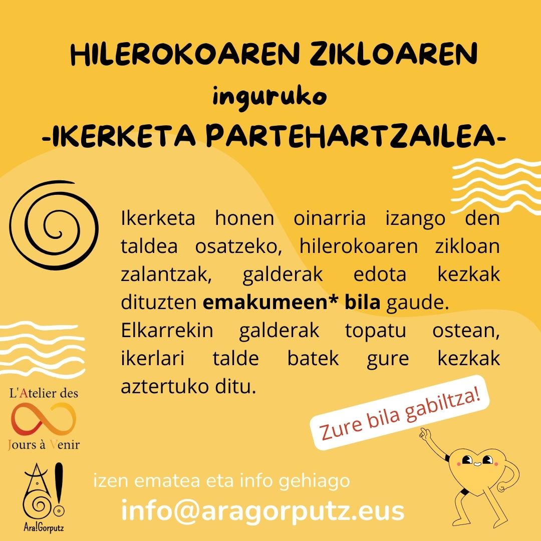 Hilerokoaren inguruko ikerketa parte-hartzailea irudia - iragarkilaburrak.eus