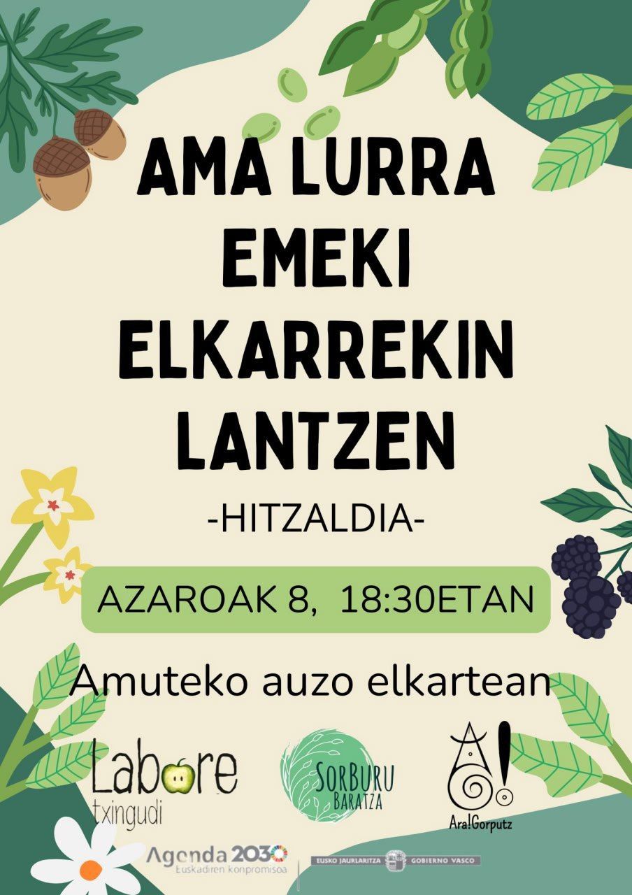 hitzaldi ekofeminista irudia - iragarkilaburrak.eus