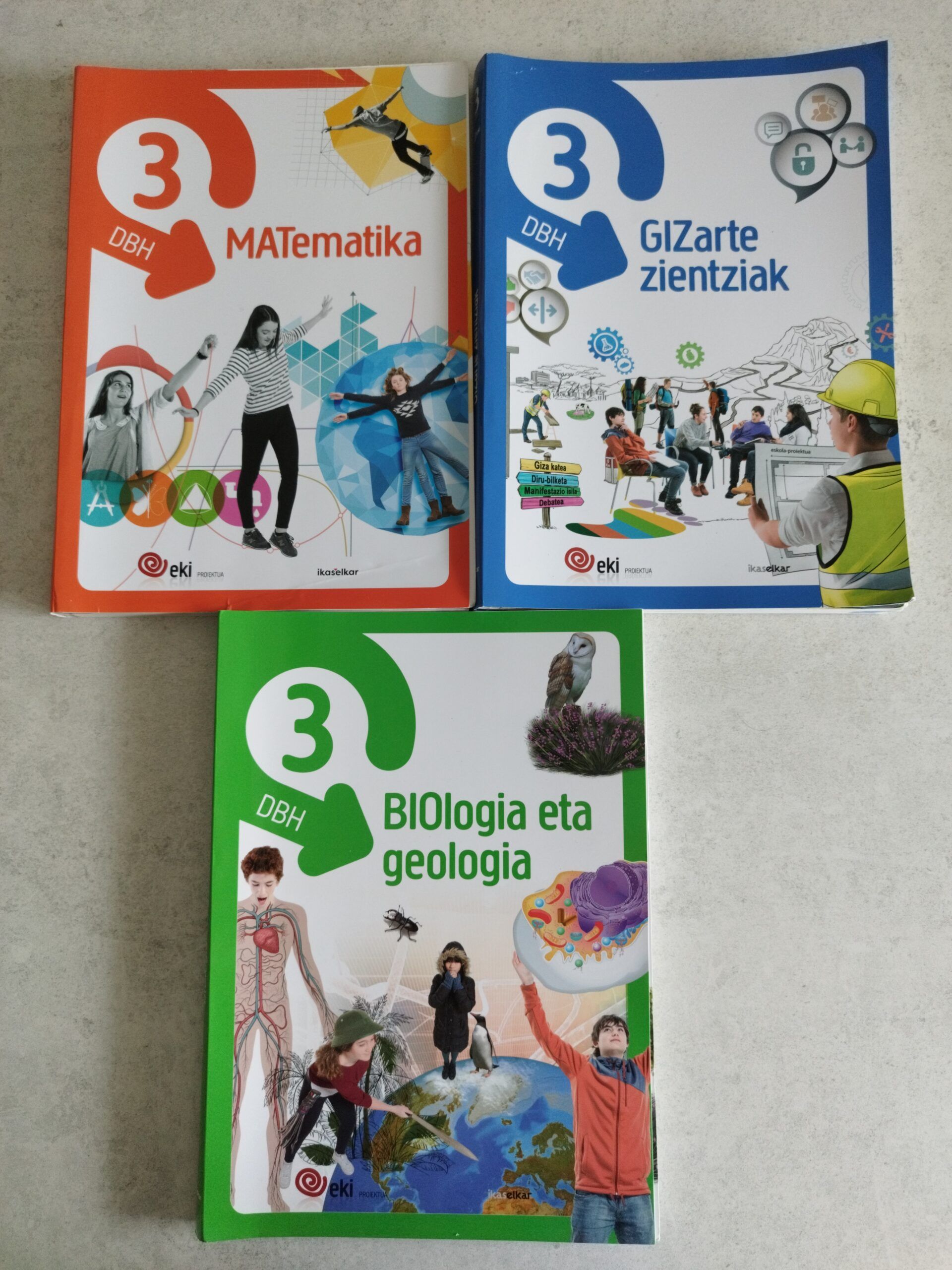 EKI DBH3 liburuak irudia - iragarkilaburrak.eus
